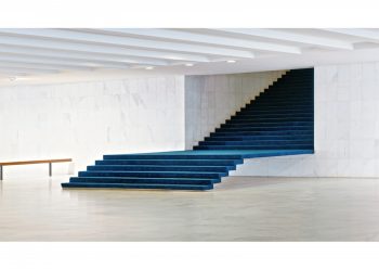 The Itamaraty Palace - Foreign Relations Ministry, stairs, Brasília, 2012.